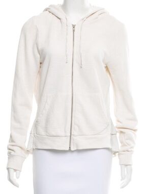 Clu Everyday Zip-Up Hoodie - Cream